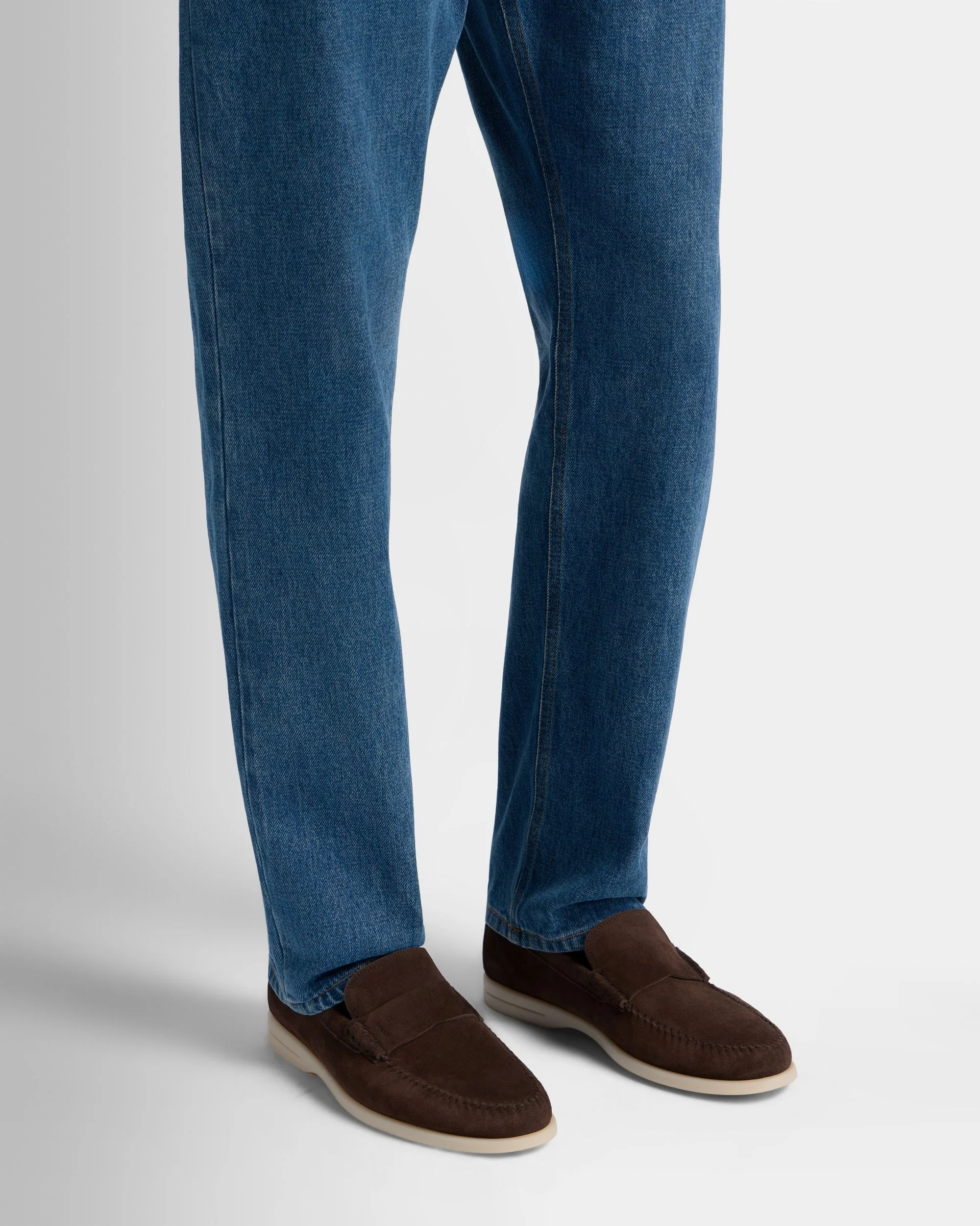 Switz Moc Loafer in Ebano Suede - Image 2