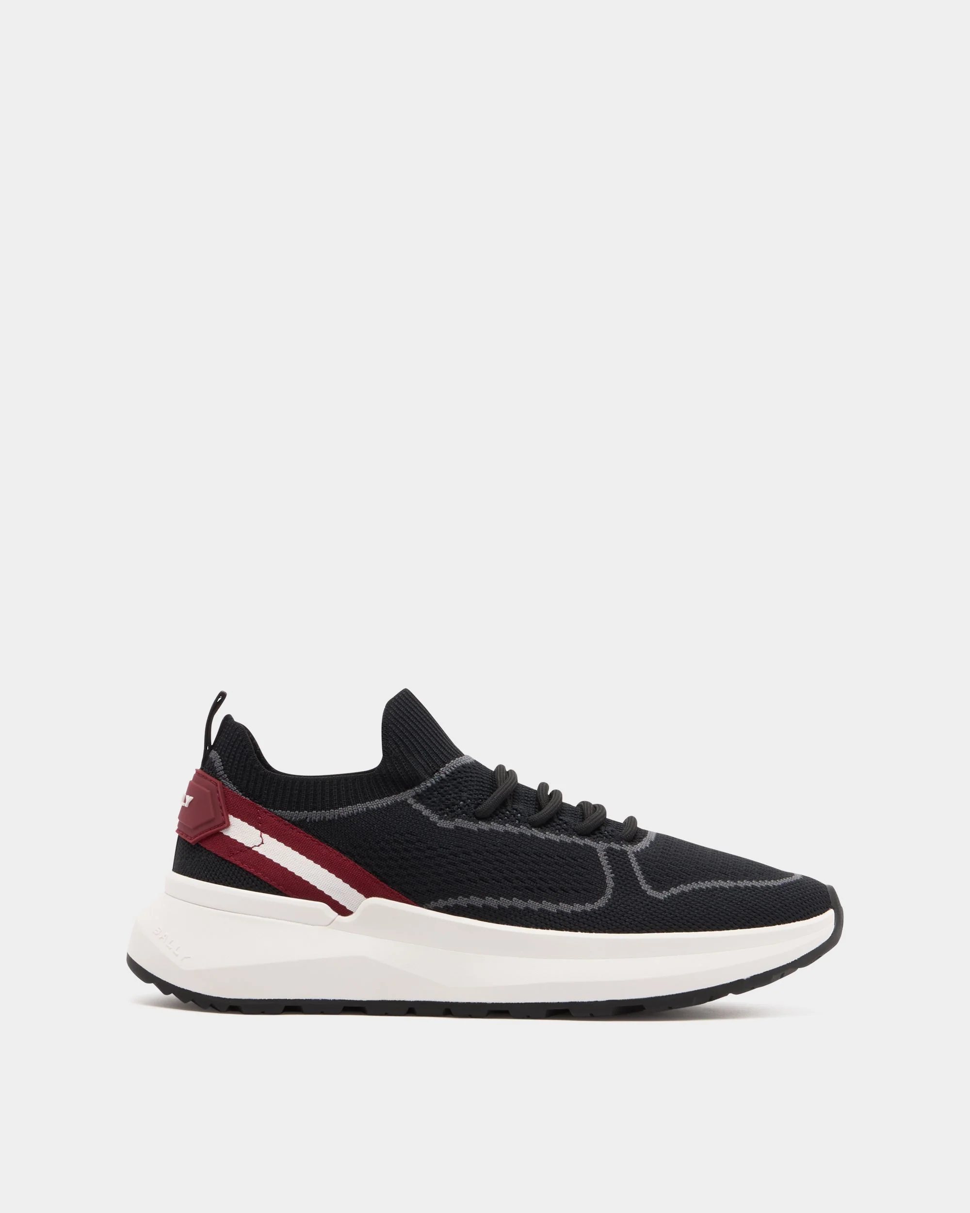 Sylen Sneaker in Black Fabric