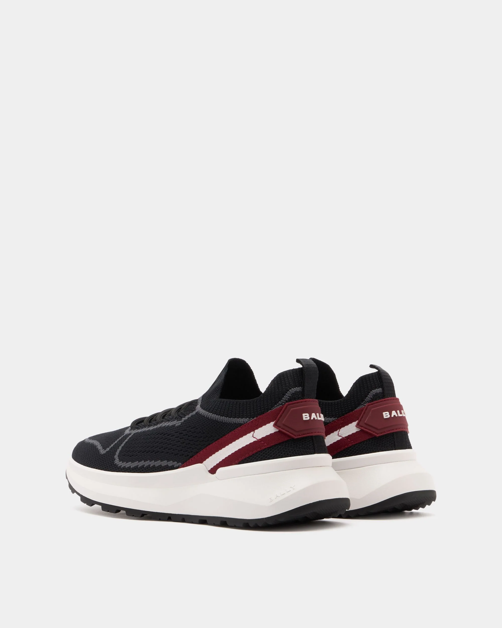 Sylen Sneaker in Black Fabric - Image 3