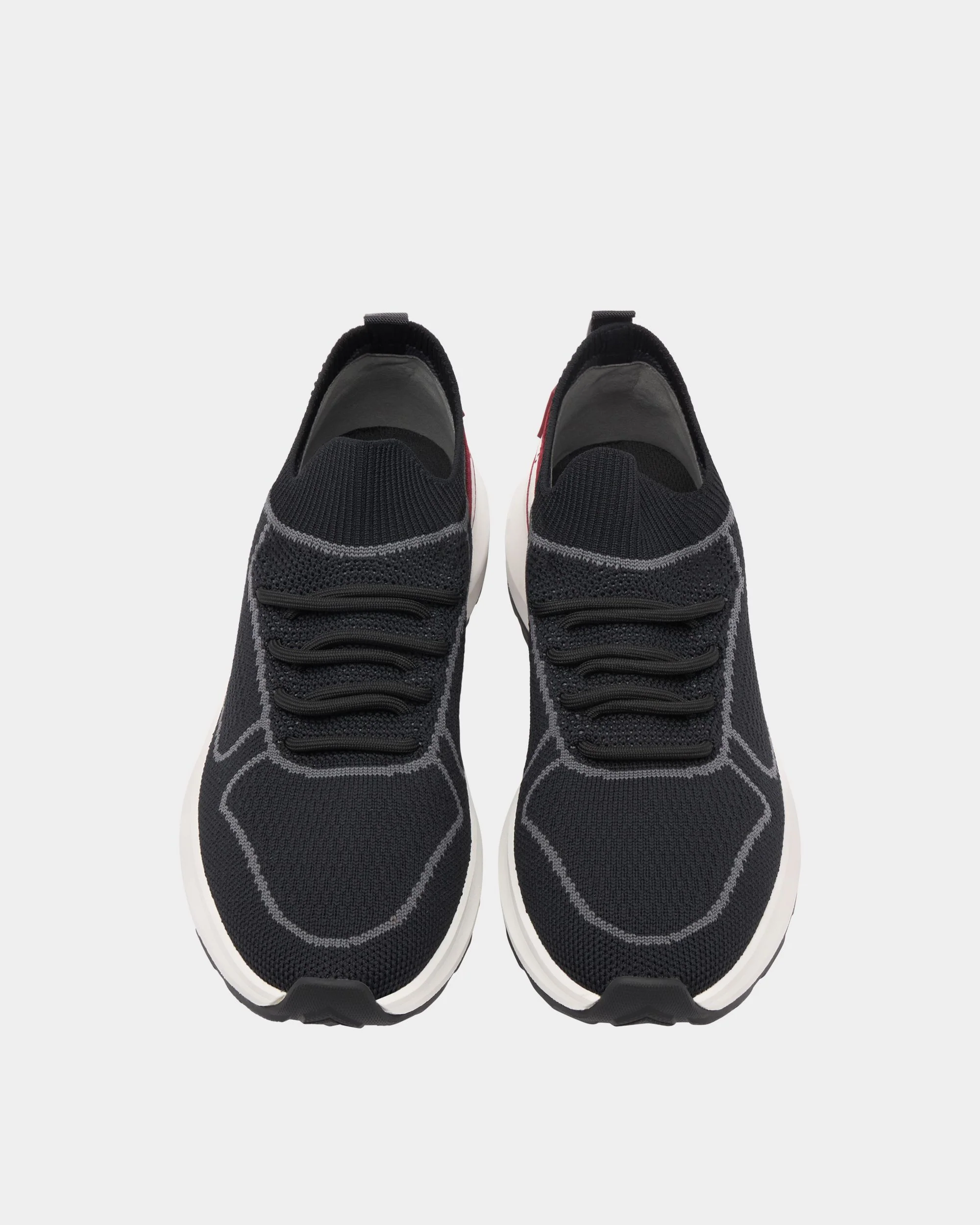 Sylen Sneaker in Black Fabric - Image 4