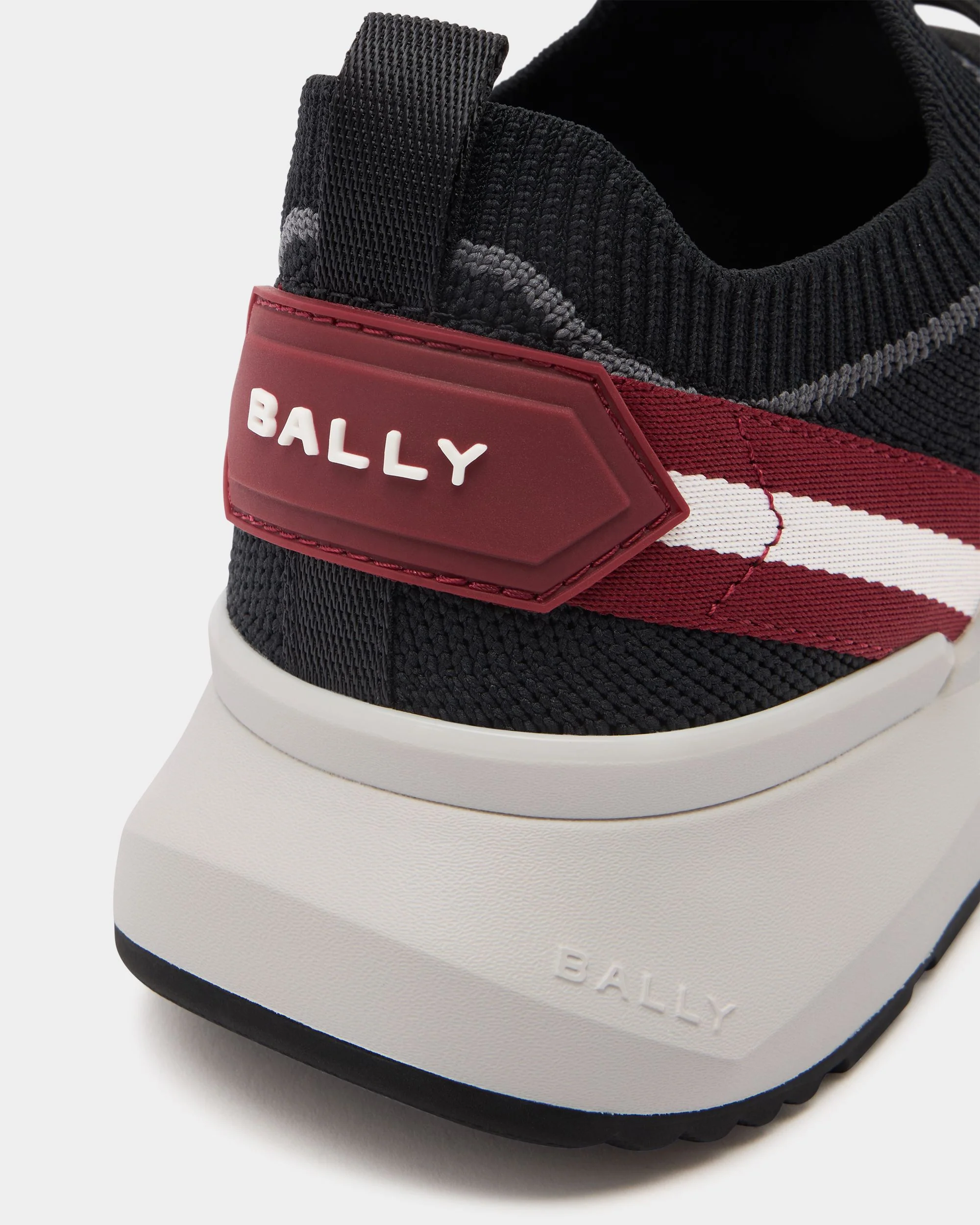 Sylen Sneaker in Black Knit Fabric - Image 5