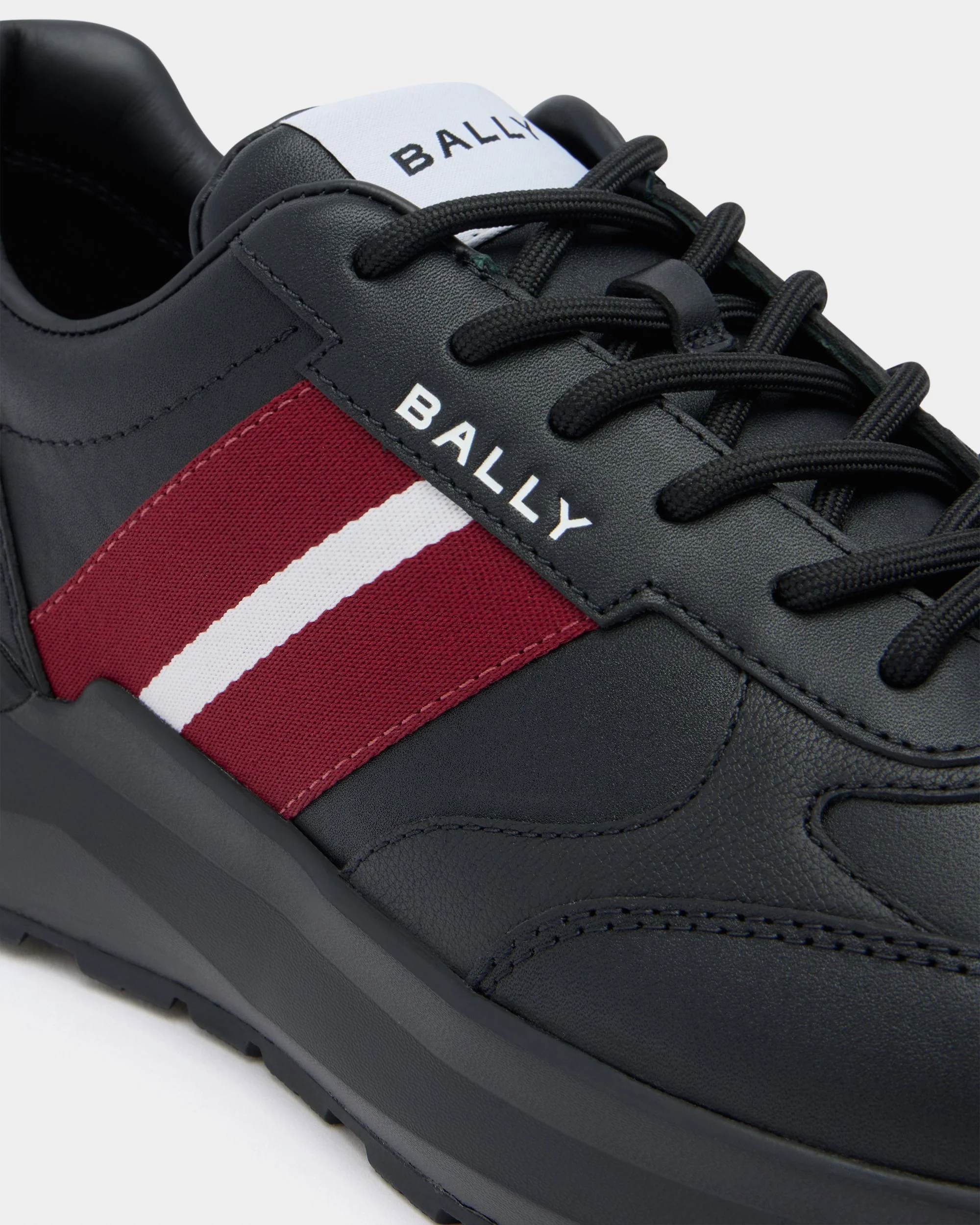 Sylen Sneaker in Black Leather - Image 5