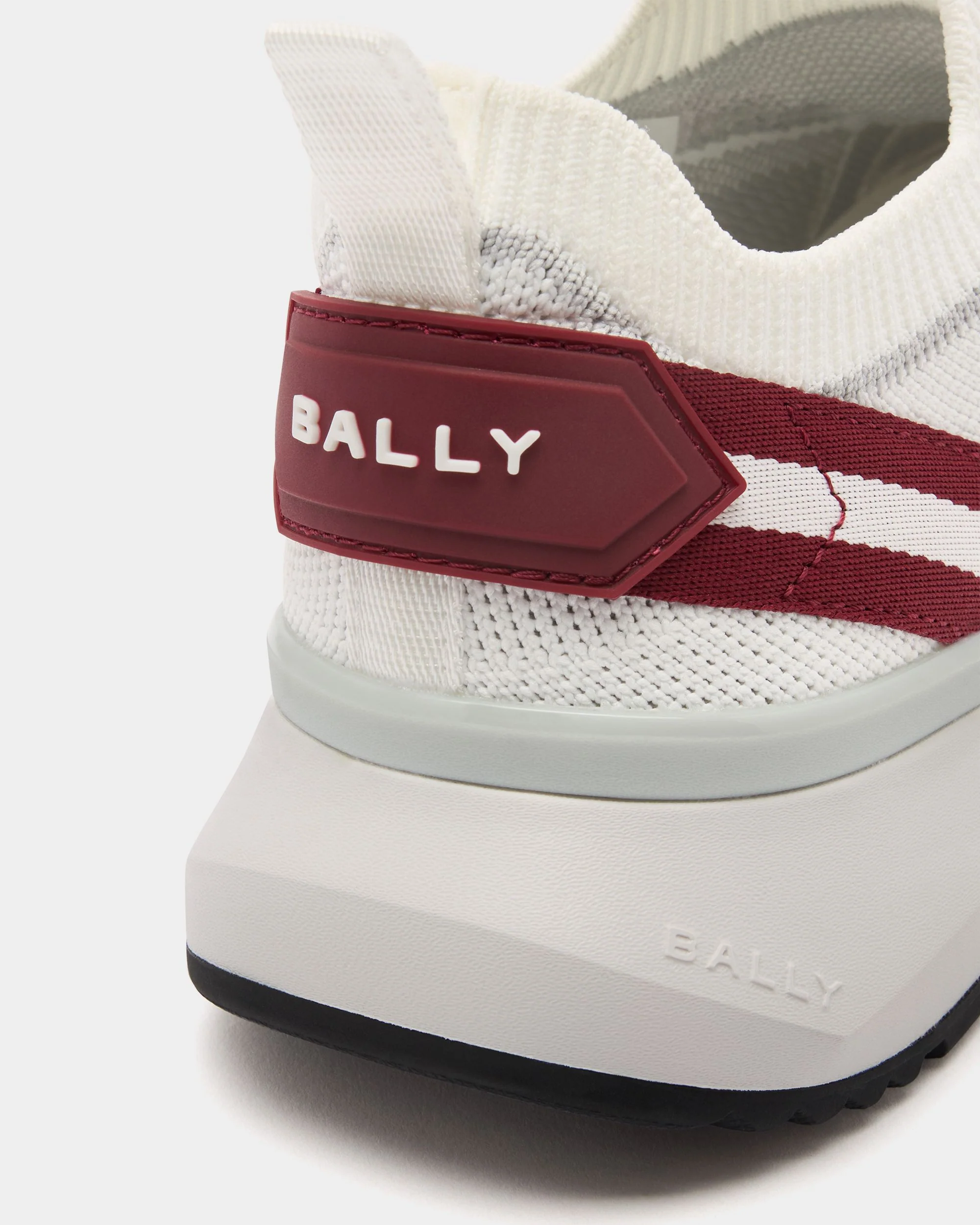 Sylen Sneaker in White Fabric - Image 5