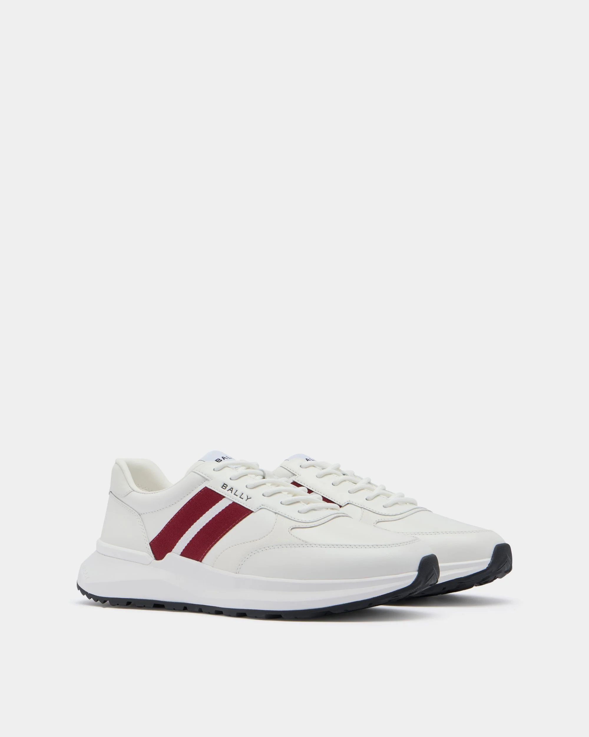 Sylen Sneaker in White Leather - Image 2