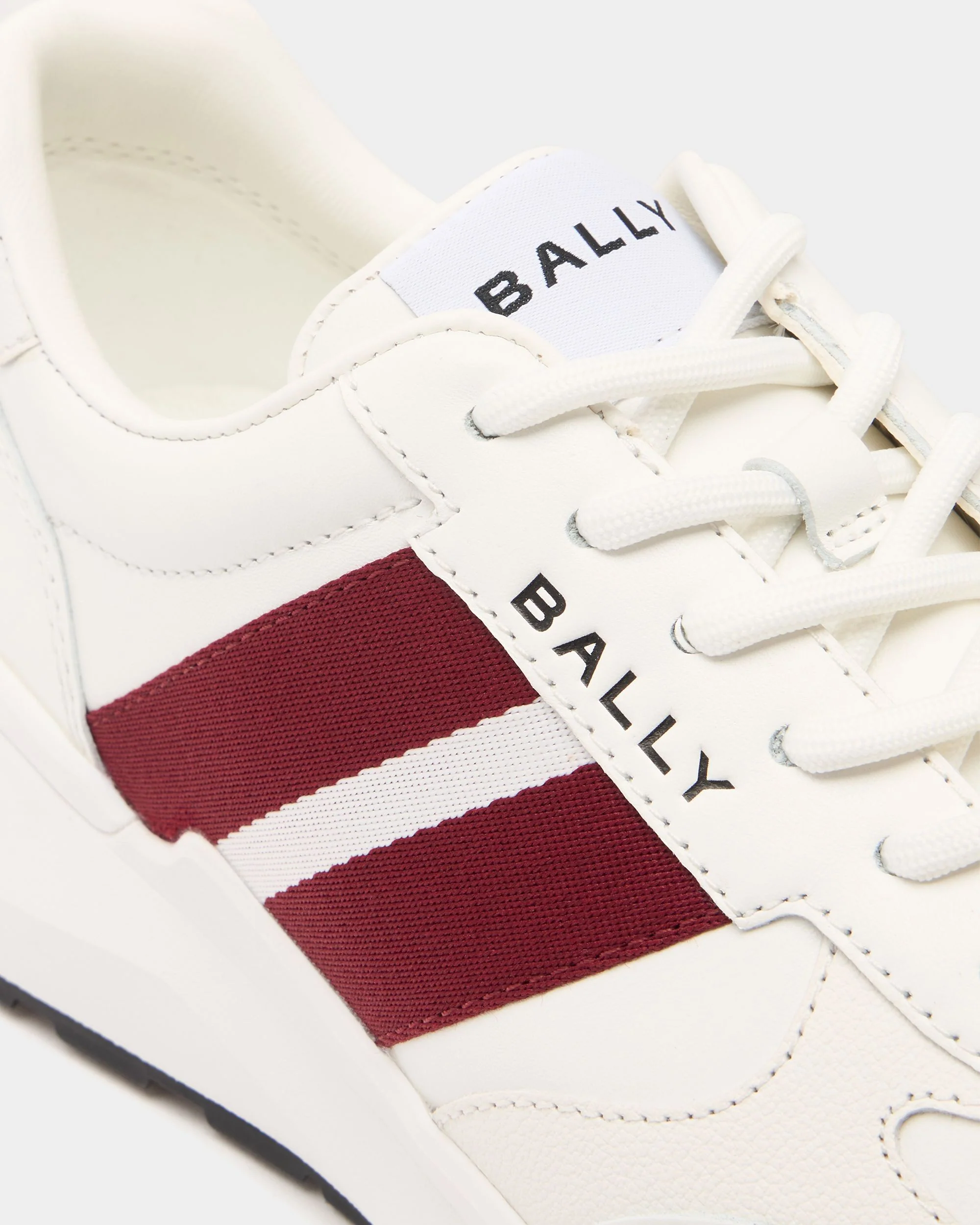 Sylen Sneaker in White Leather - Image 5