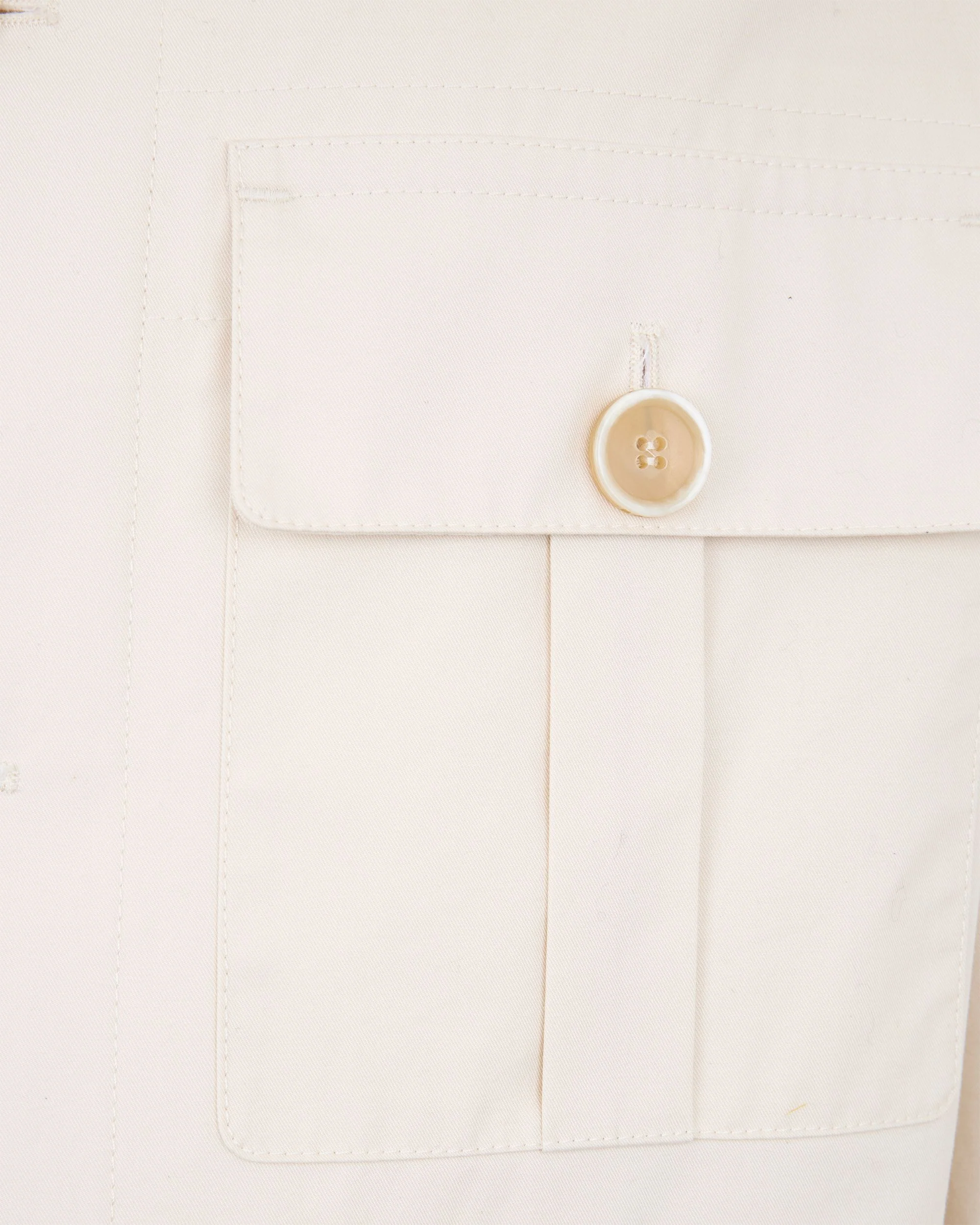 Tennis Collection Saharan Jacket in Ivory Cotton - Image 4
