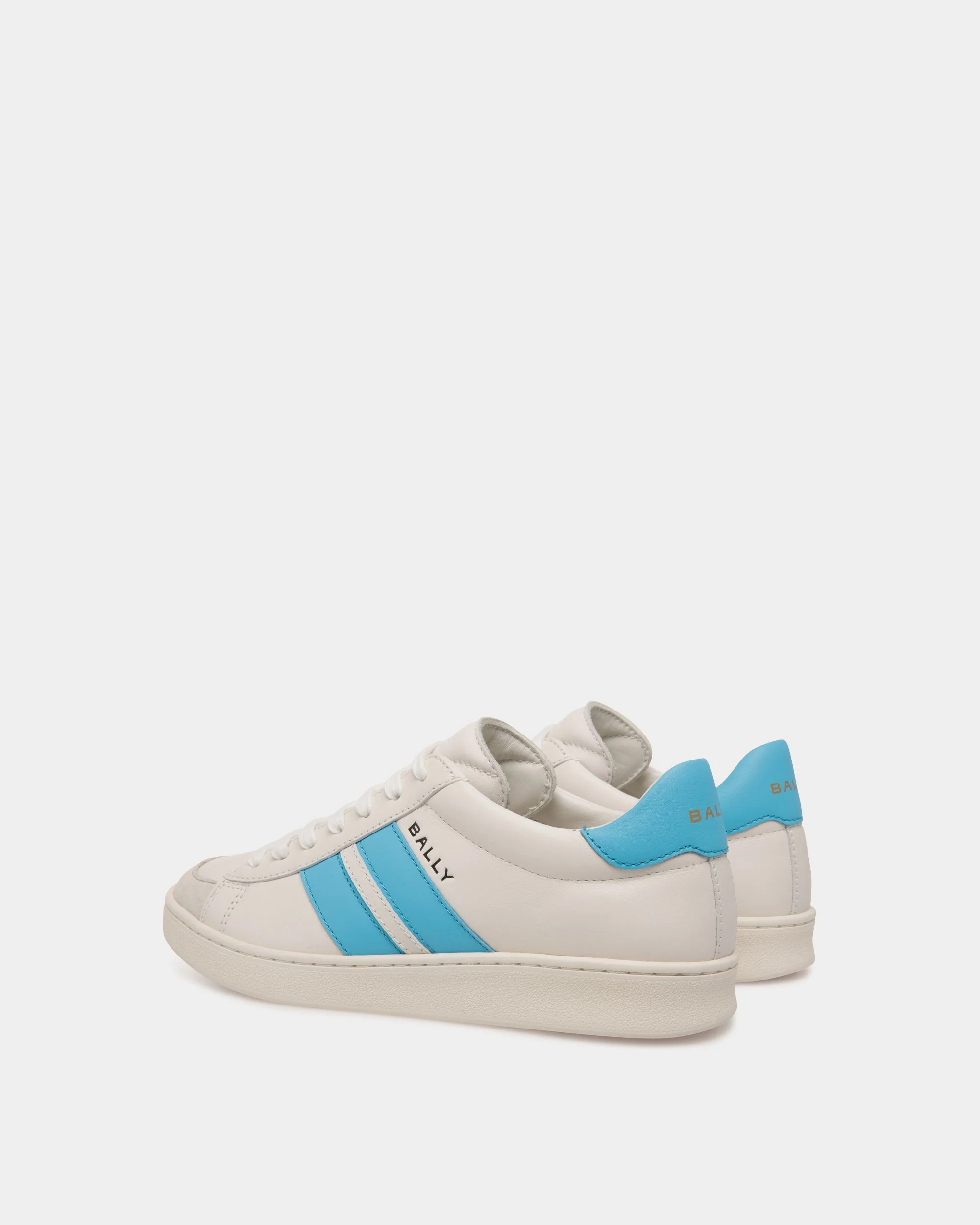 Tennis Sneaker In White Leather - Image 3