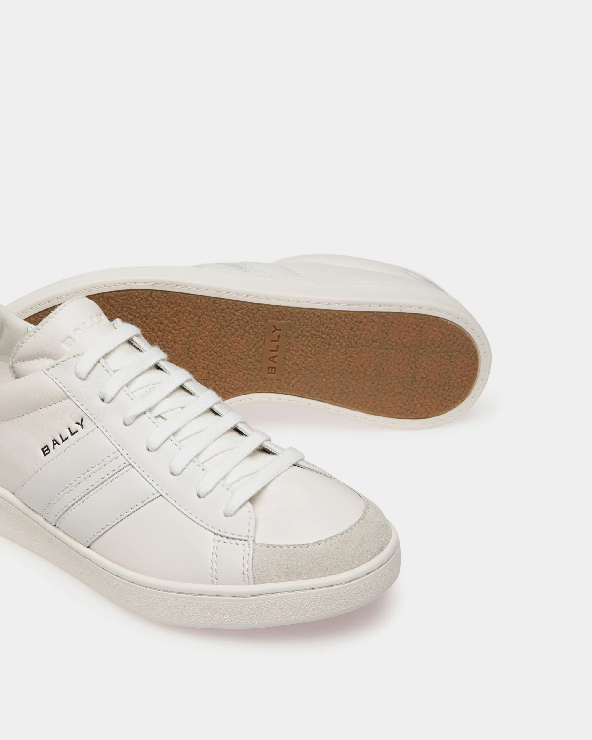 Tennis Sneaker In White Leather - Image 5