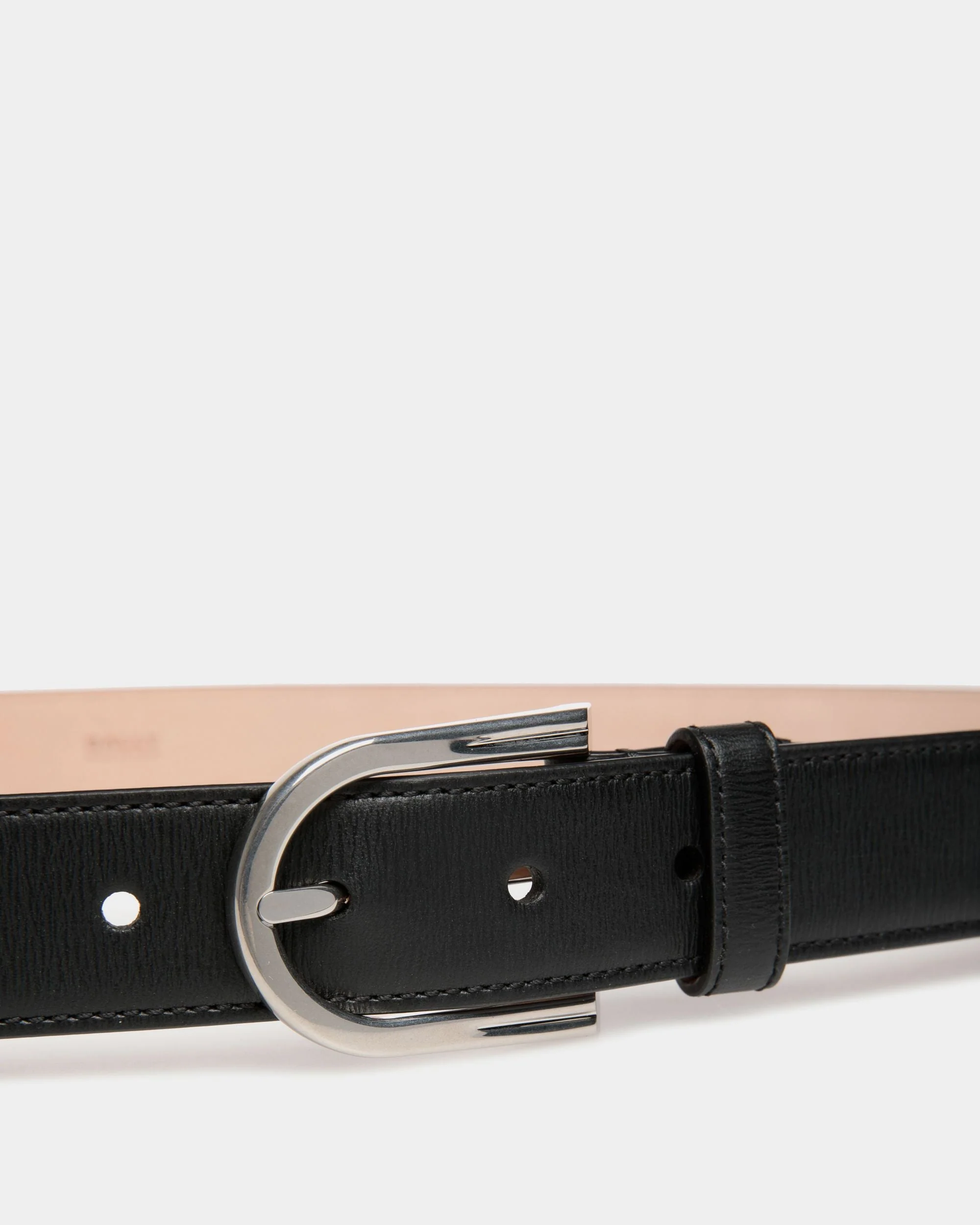 Udy 30mm Belt In Black Leather - Image 3