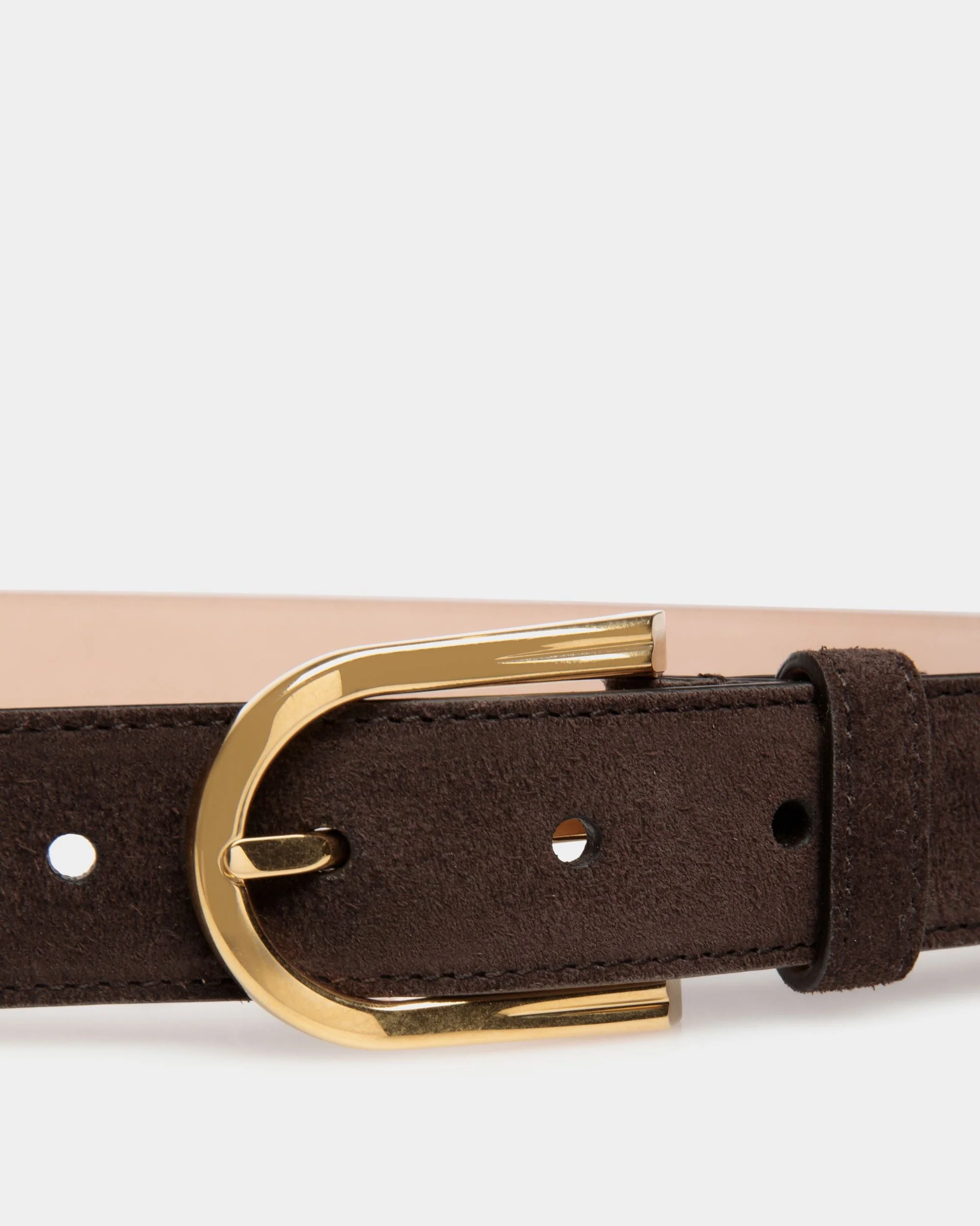 Udy 30mm Belt in Ebano Suede - Image 3