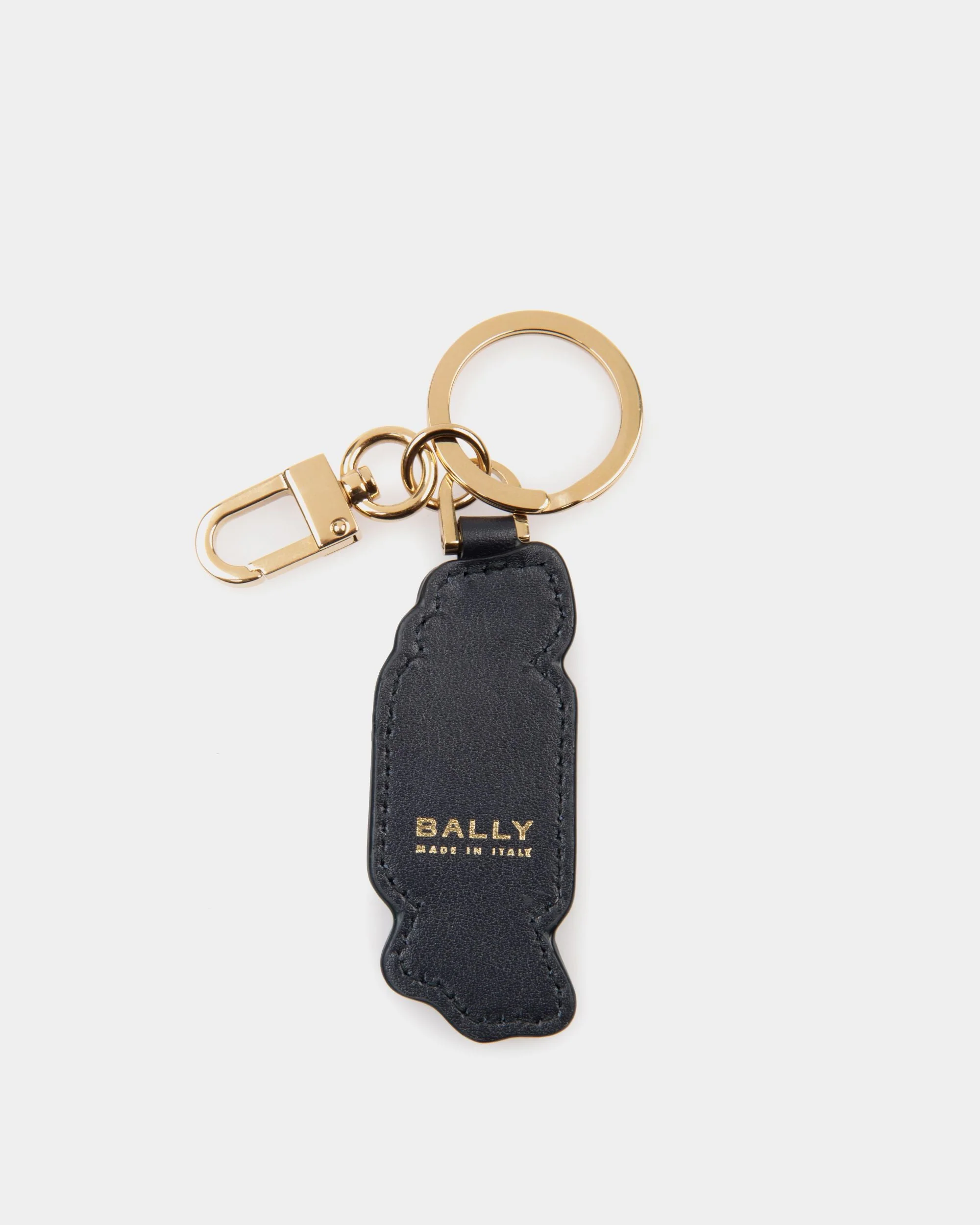 Unda Keychain In Choco-Candy Print Leather - Image 2
