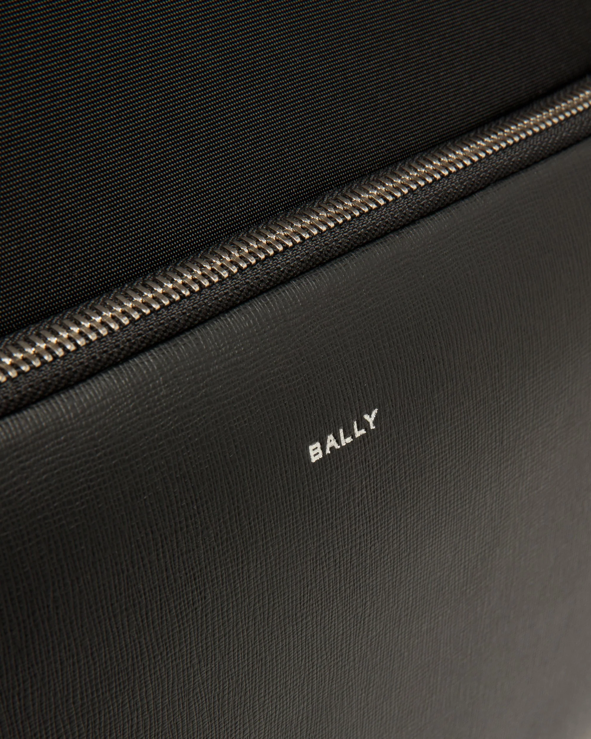 Vogel Briefcase in Black Nylon And Recycled Leather - Image 6