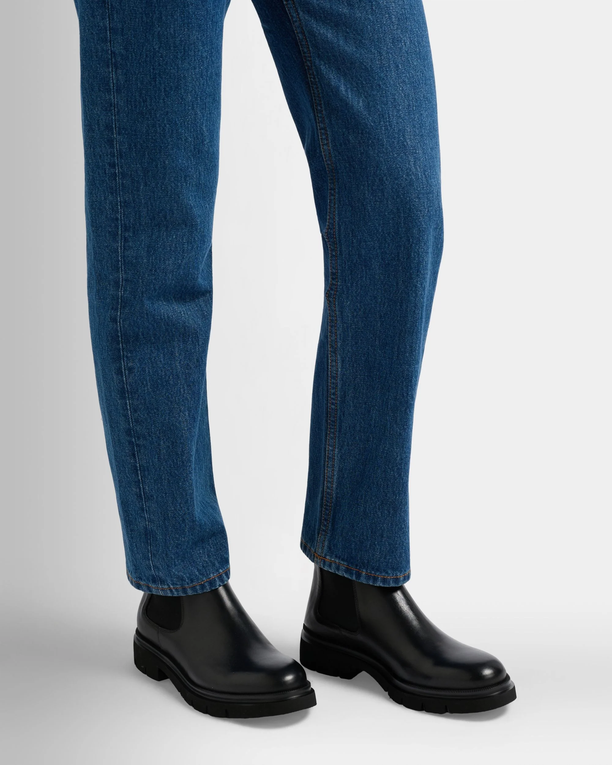Walidy Chelsea Boot in Black Leather - Image 4