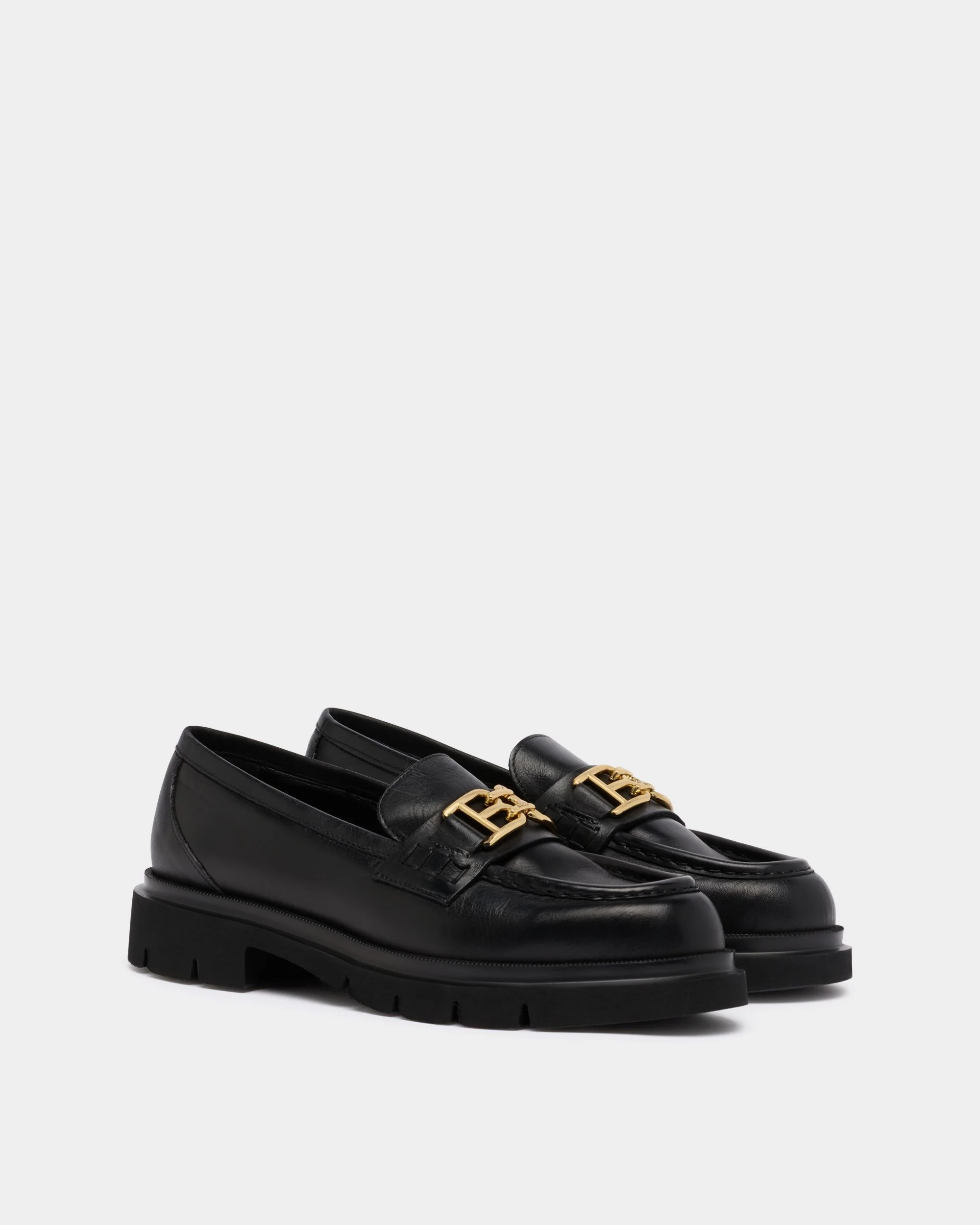 Walidy Loafer in Black Leather - Image 3