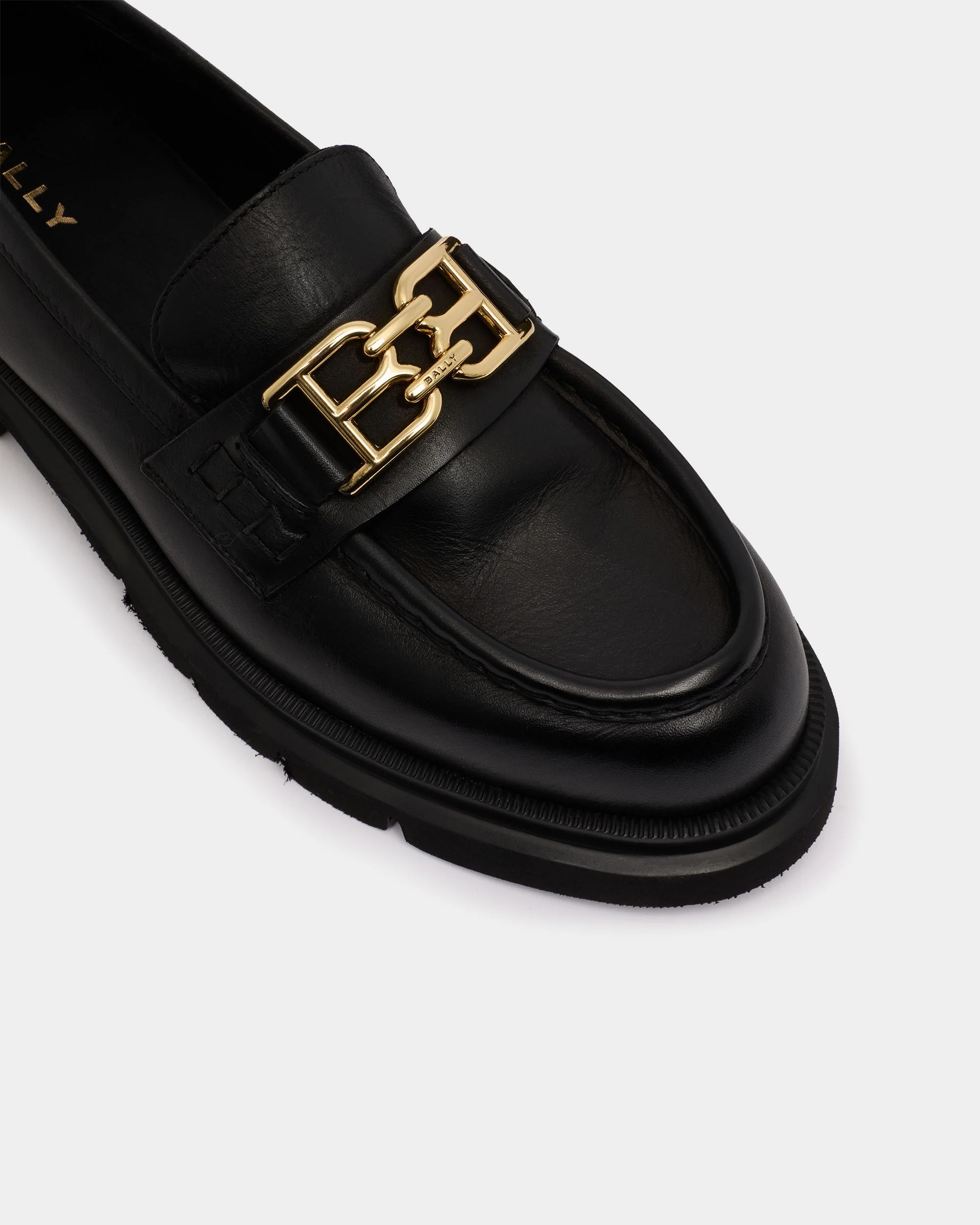 Walidy Loafer in Black Leather - Image 6