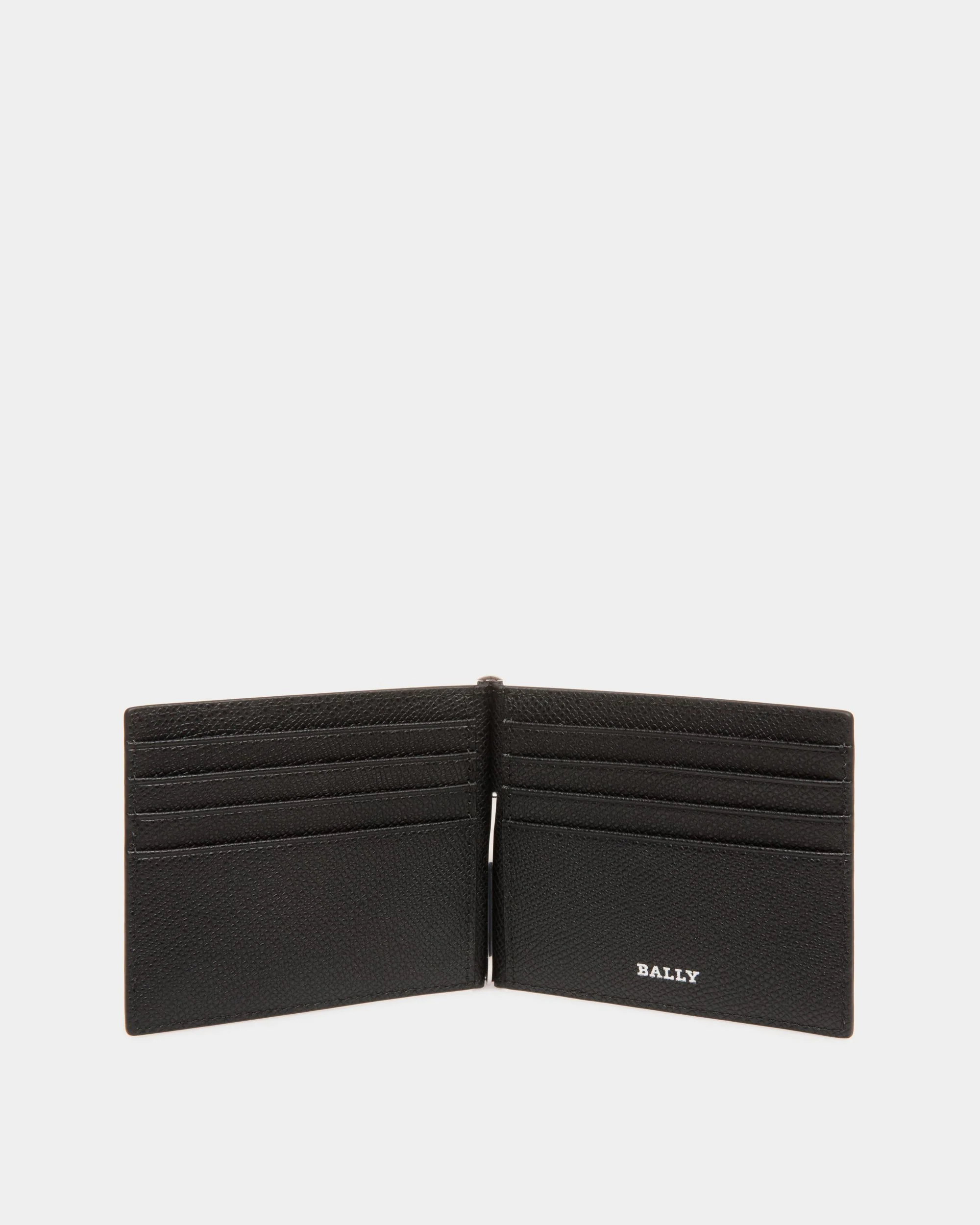 Wallet In Black Embossed Leather - Image 3