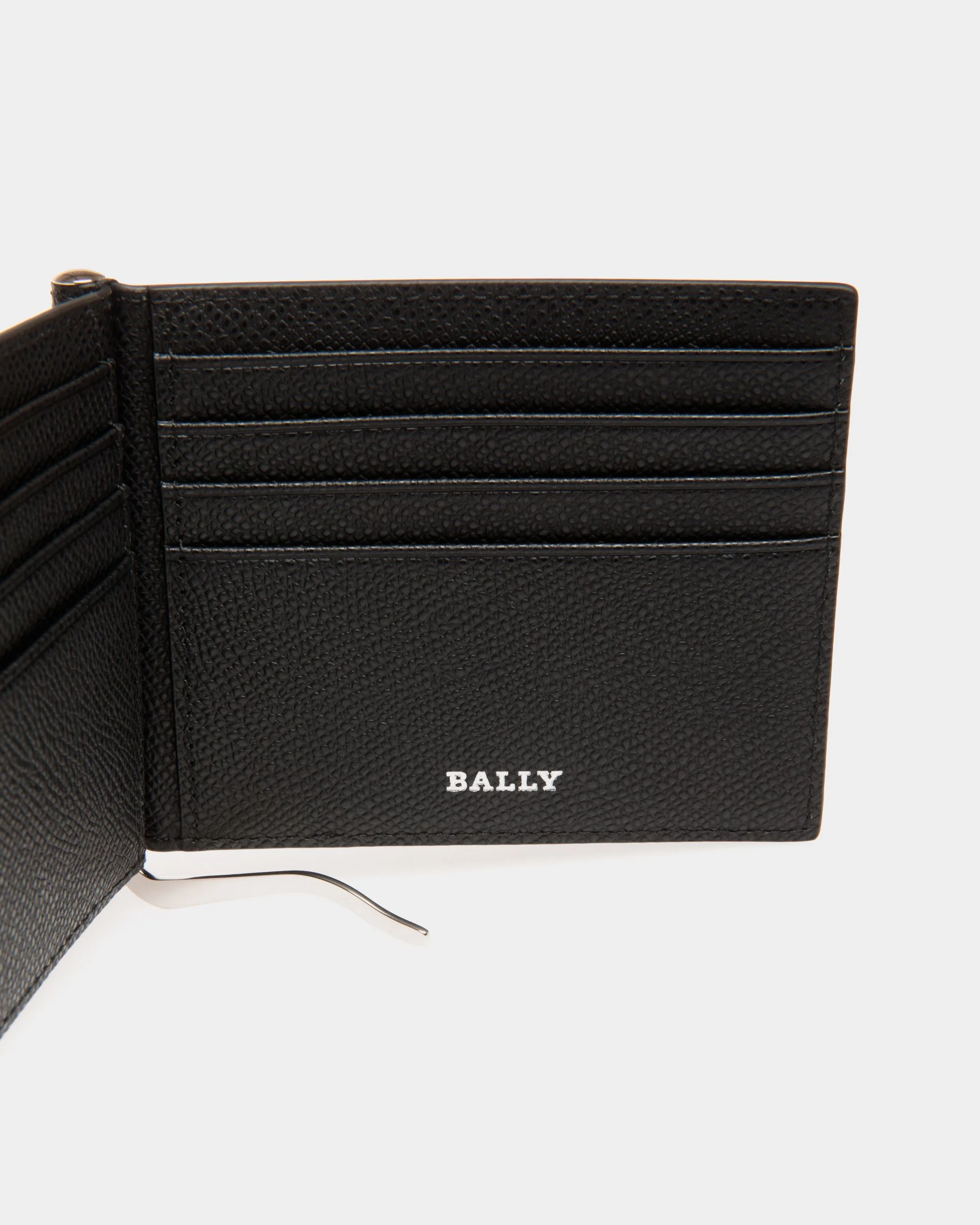 Wallet In Black Embossed Leather - Image 4