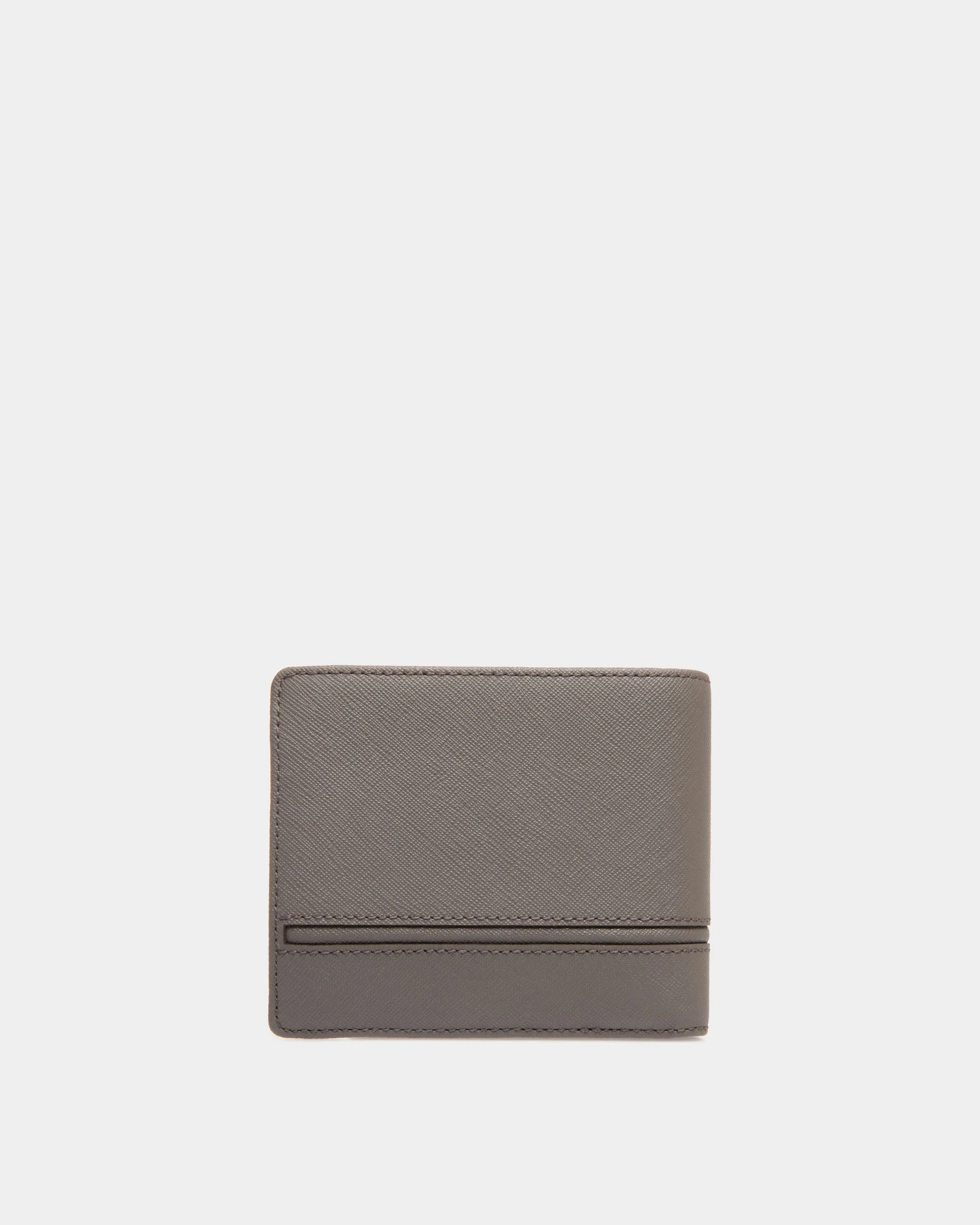 Wallet In Grey Embossed Leather - Image 2