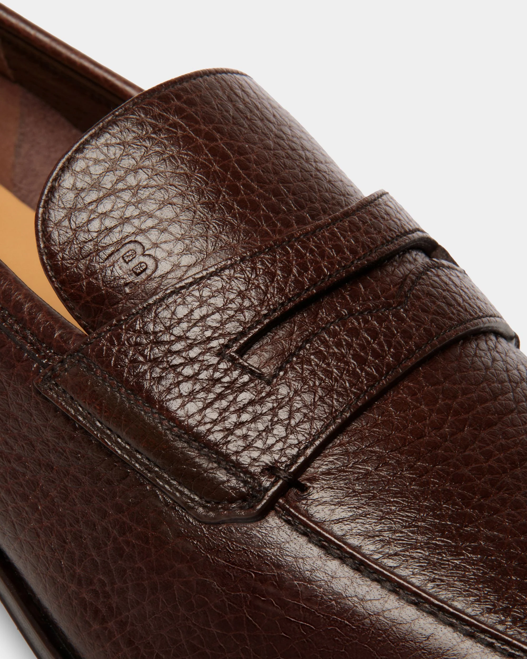 Webb Leather Loafers In Brown - Image 6