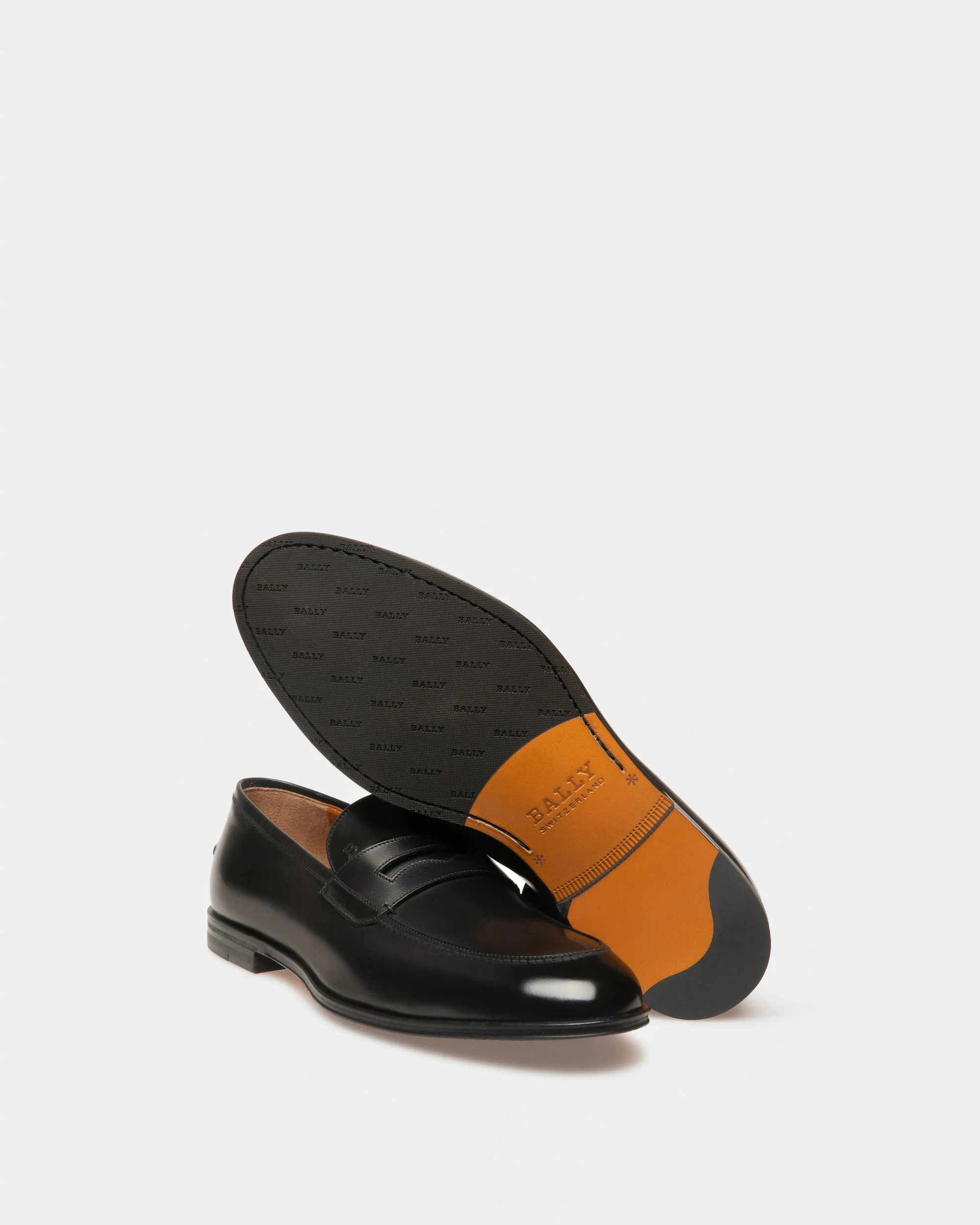 Webb Leather Loafers In Coffee - Image 5