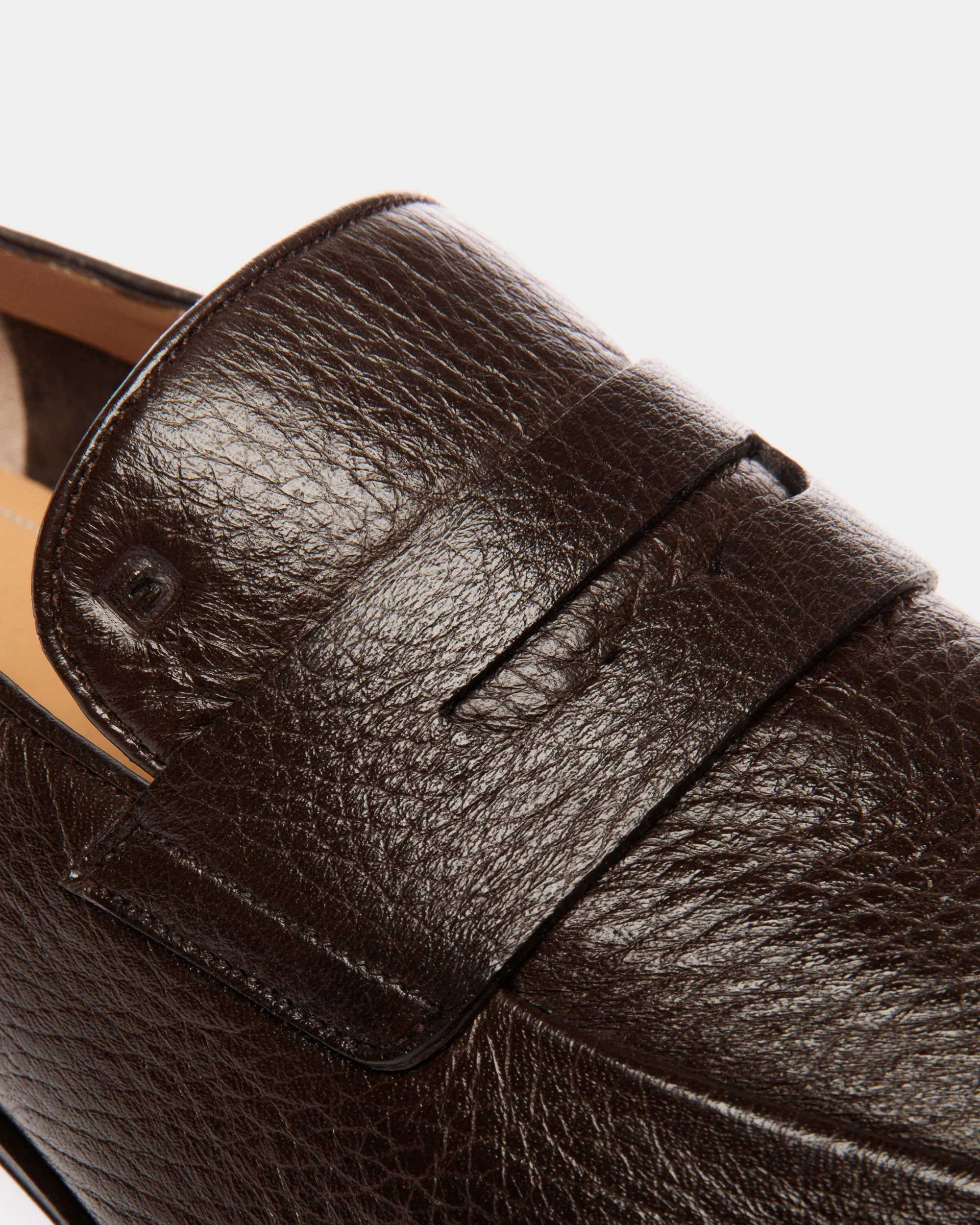 Westminster Loafer In Brown Deer Leather - Image 4