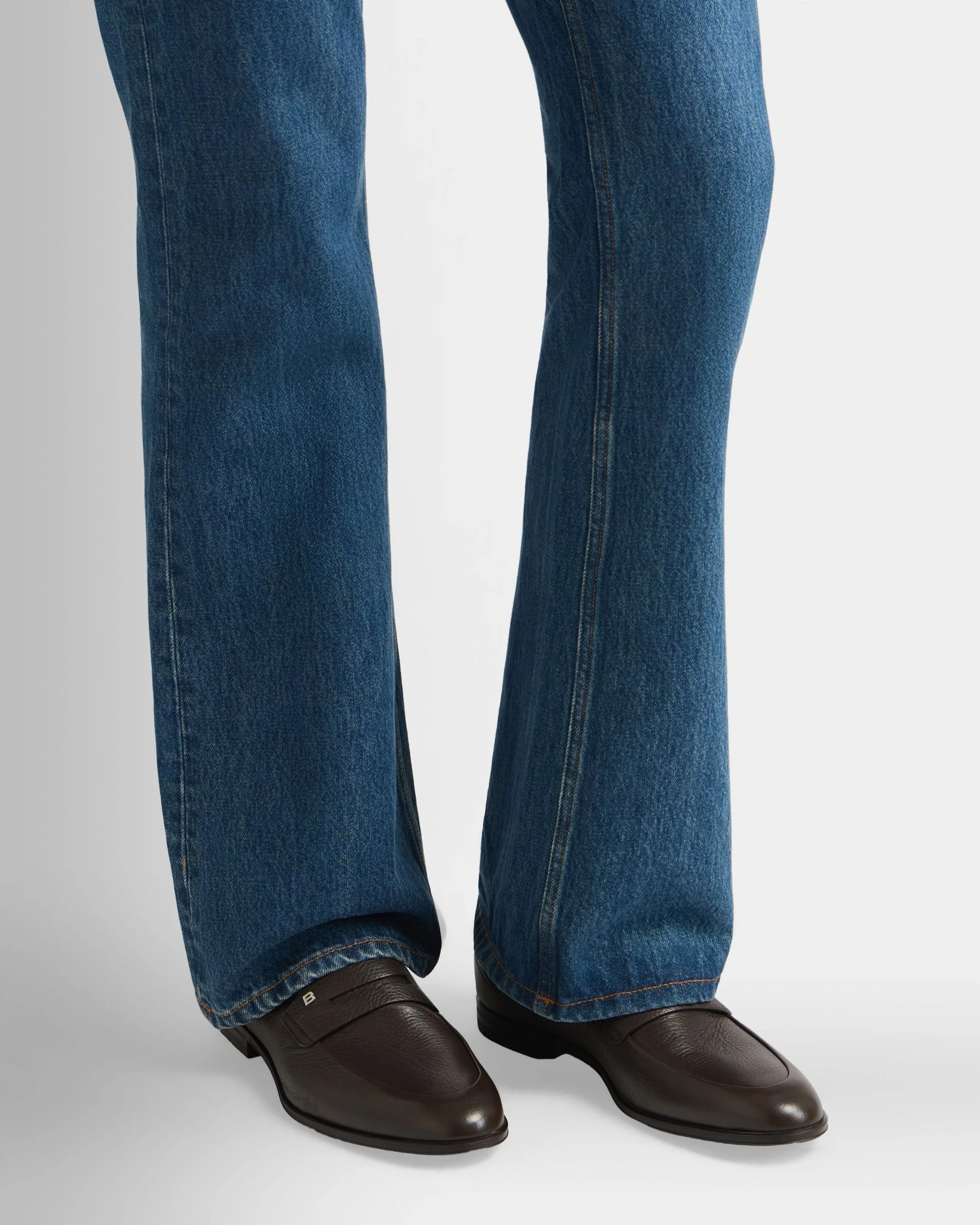Westminster Loafer in Ebano Grained Leather - Image 2