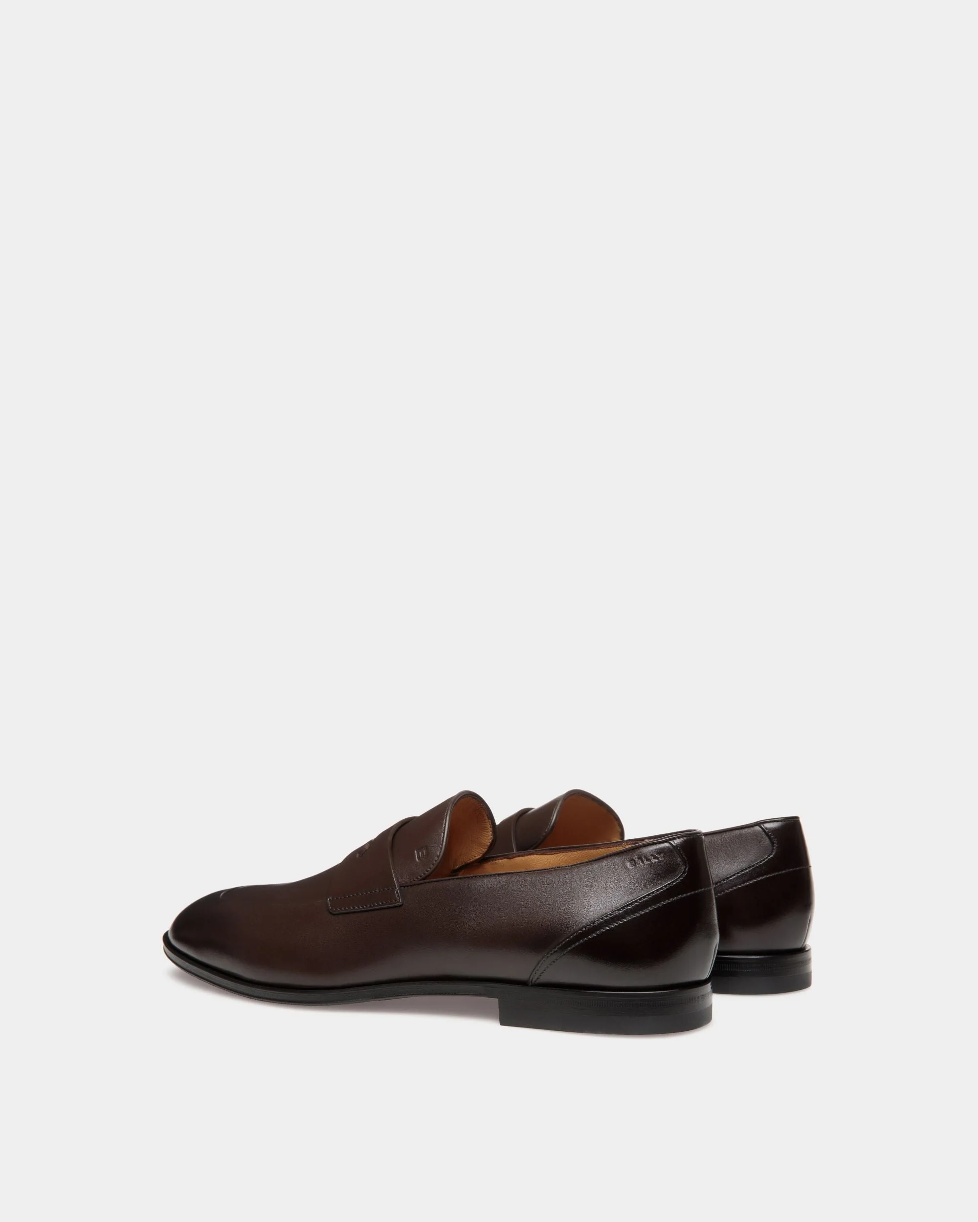 Westminster Loafer In Ebano Leather - Image 4