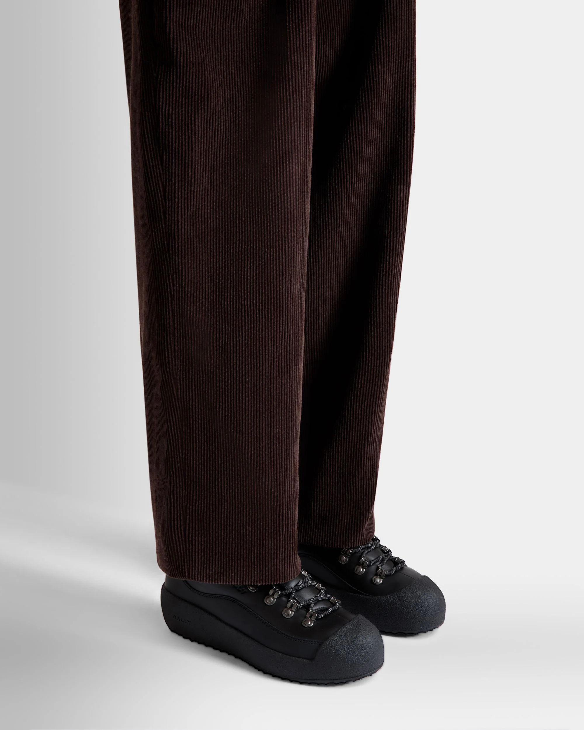 Winter Capsule Bootie in Black Leather - Image 2