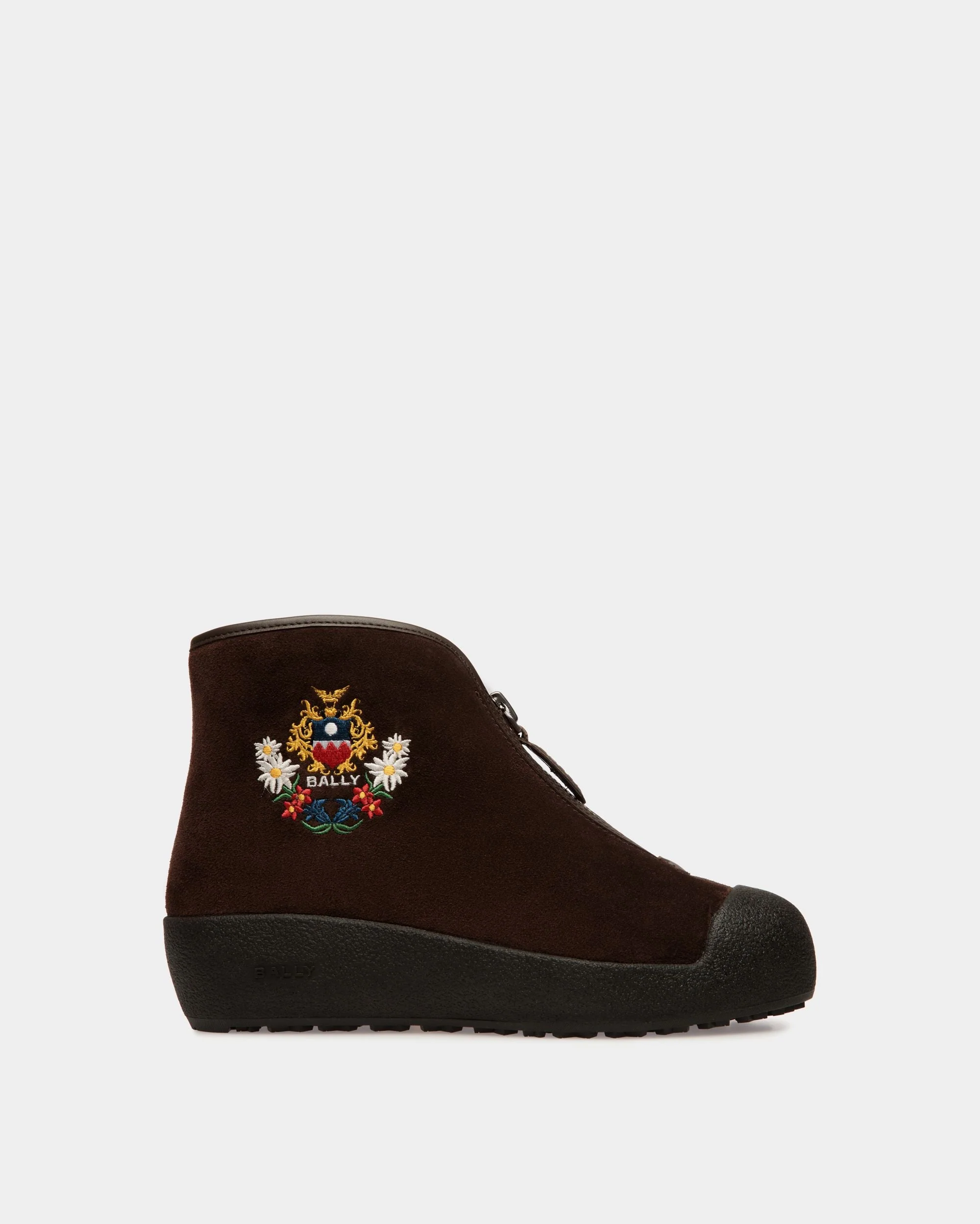 Winter Capsule Capsule Bootie in Brown Suede