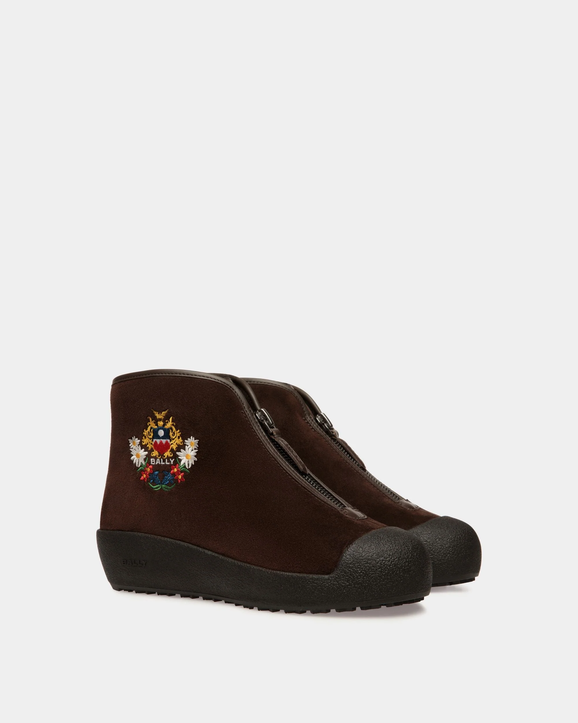 Winter Capsule Capsule Bootie in Brown Suede - Image 3