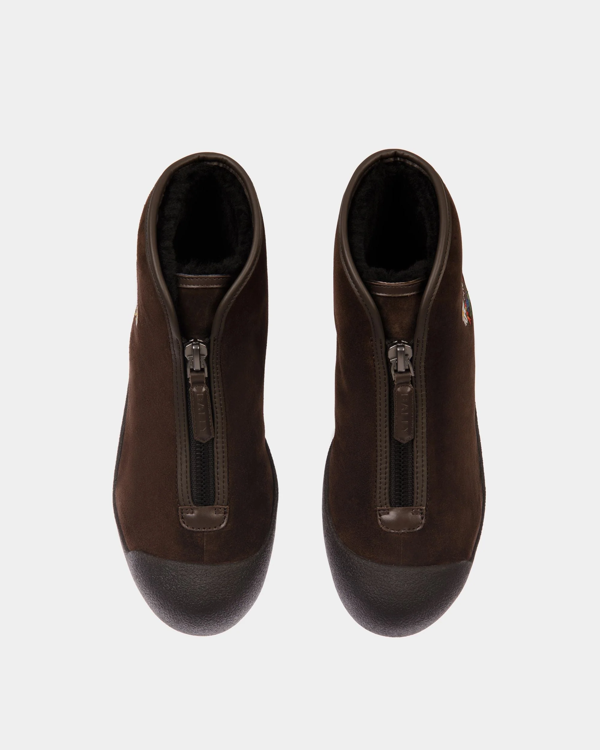 Winter Capsule Capsule Bootie in Brown Suede - Image 5