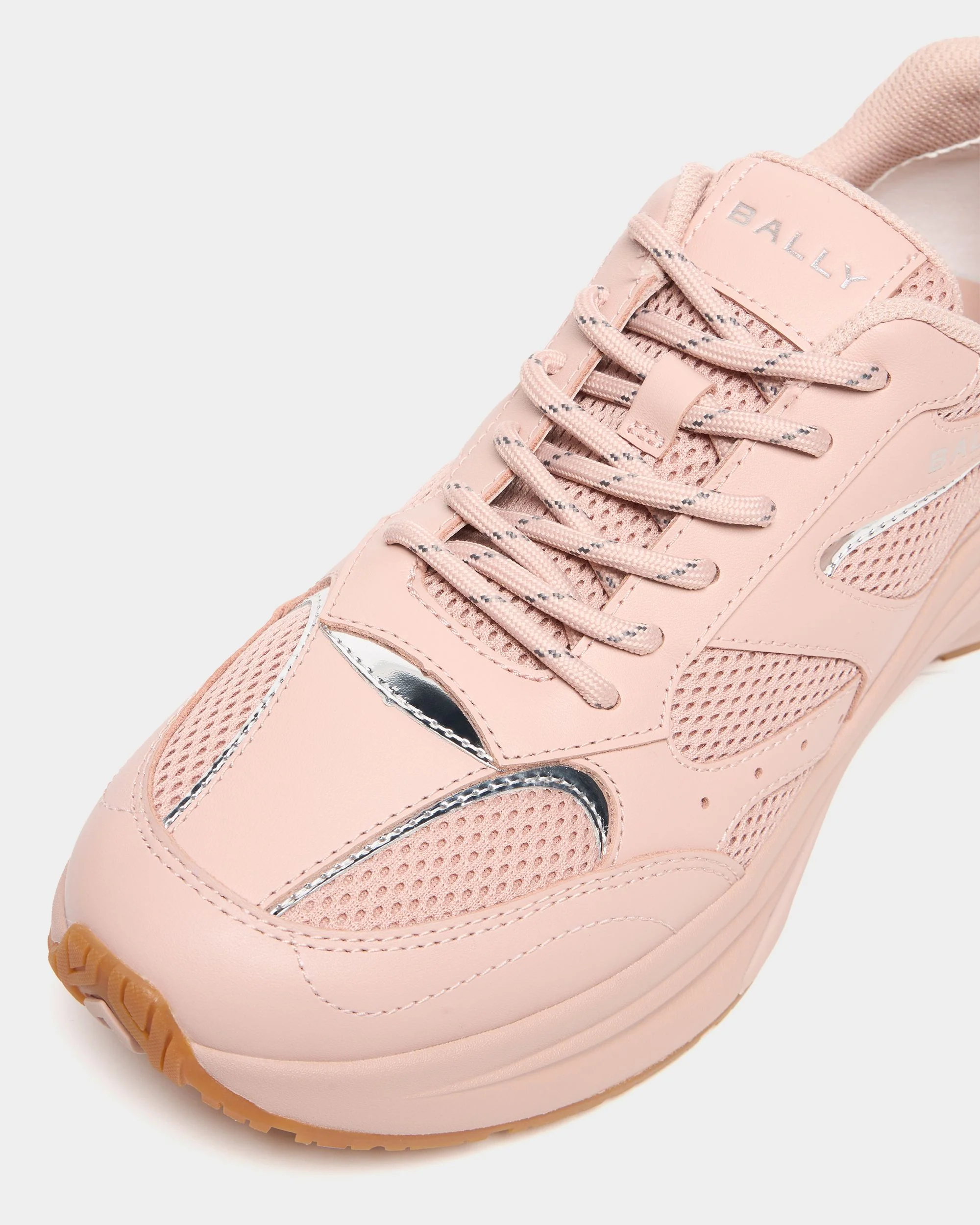 Woge Sneaker in Light Pink Fabric - Image 6