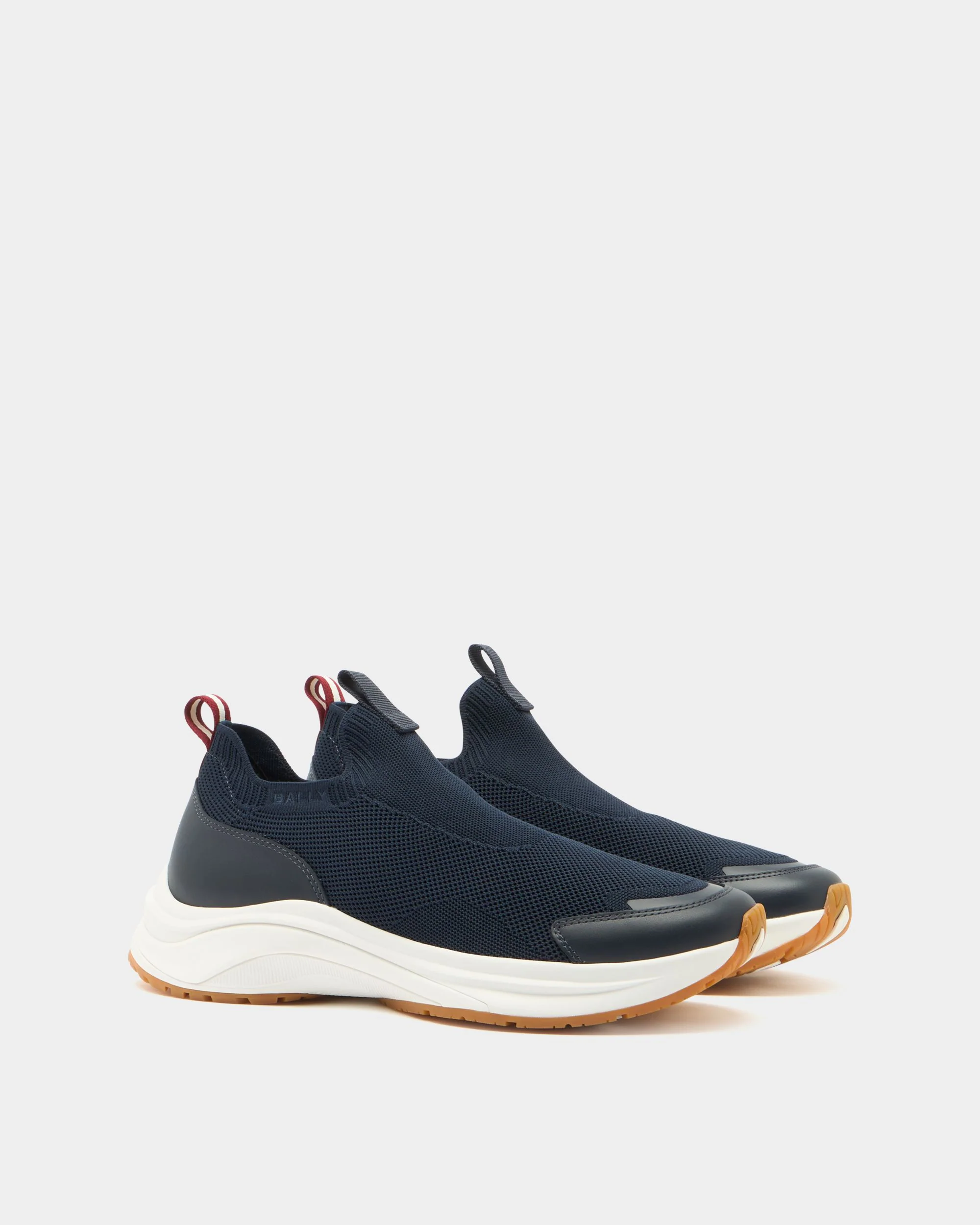 Woge Sneaker in Navy Blue Fabric - Image 2