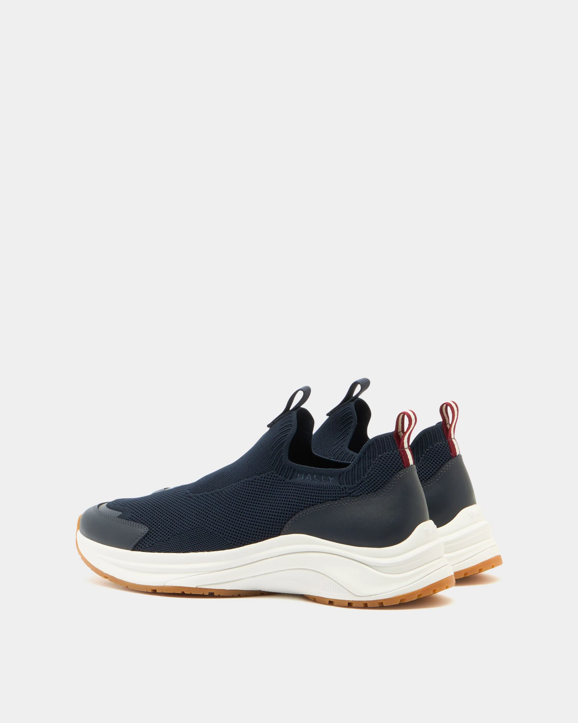 Woge Sneaker in Navy Blue Fabric - Image 3