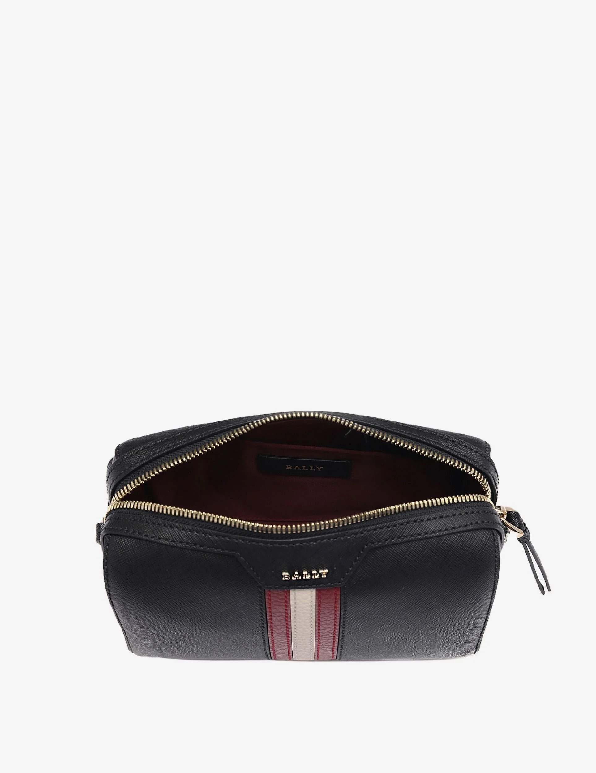 Women's Black Leather Crossbody Shoulder Bag - Image 3