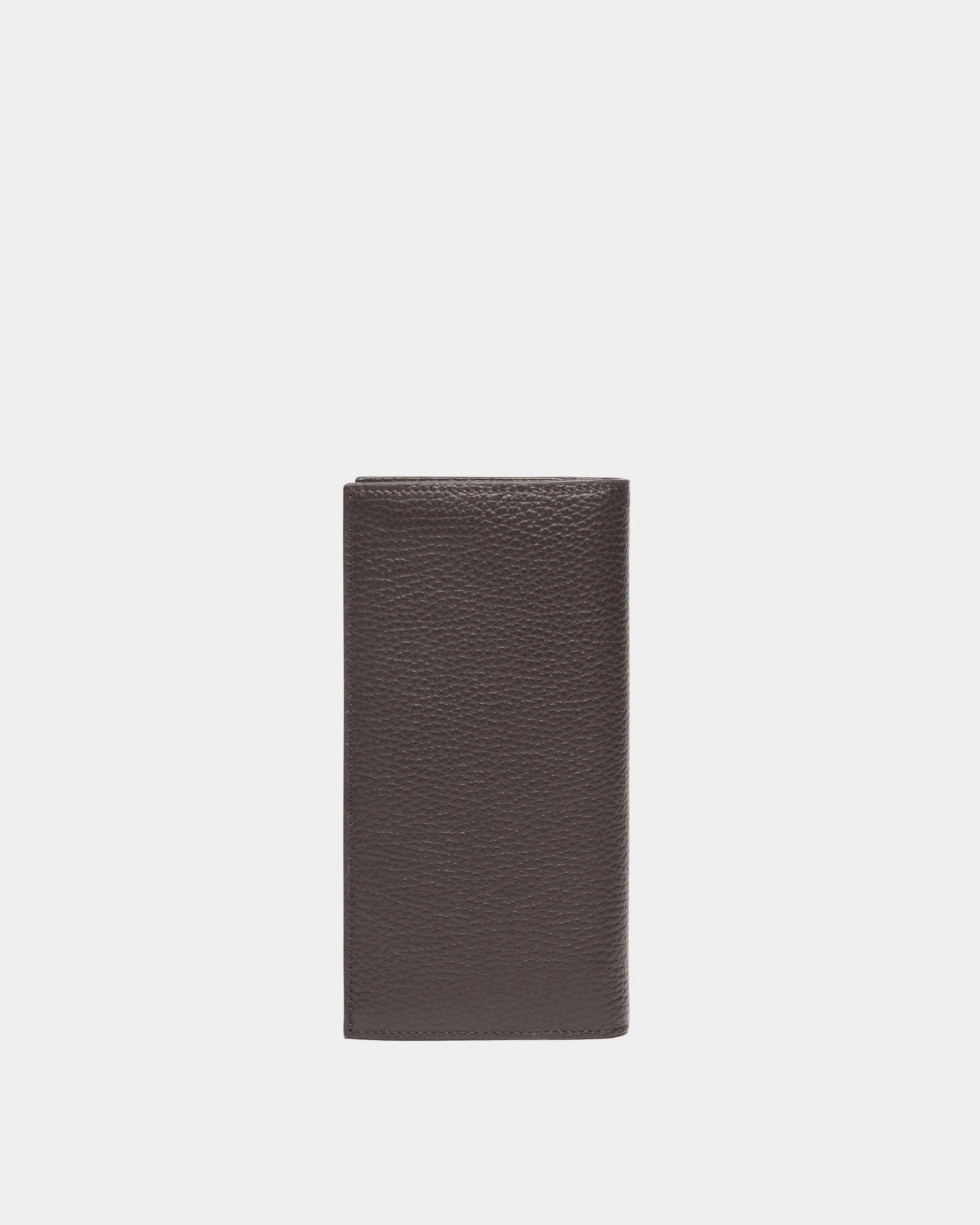 York Continental Wallet In Brown Grained Leather - Image 2